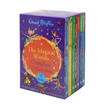 Photo of The Magical Worlds Complete Collection 7 Books Box Set by Enid Blyton on a White Background