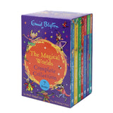 Photo of The Magical Worlds Complete Collection 7 Books Box Set by Enid Blyton on a White Background