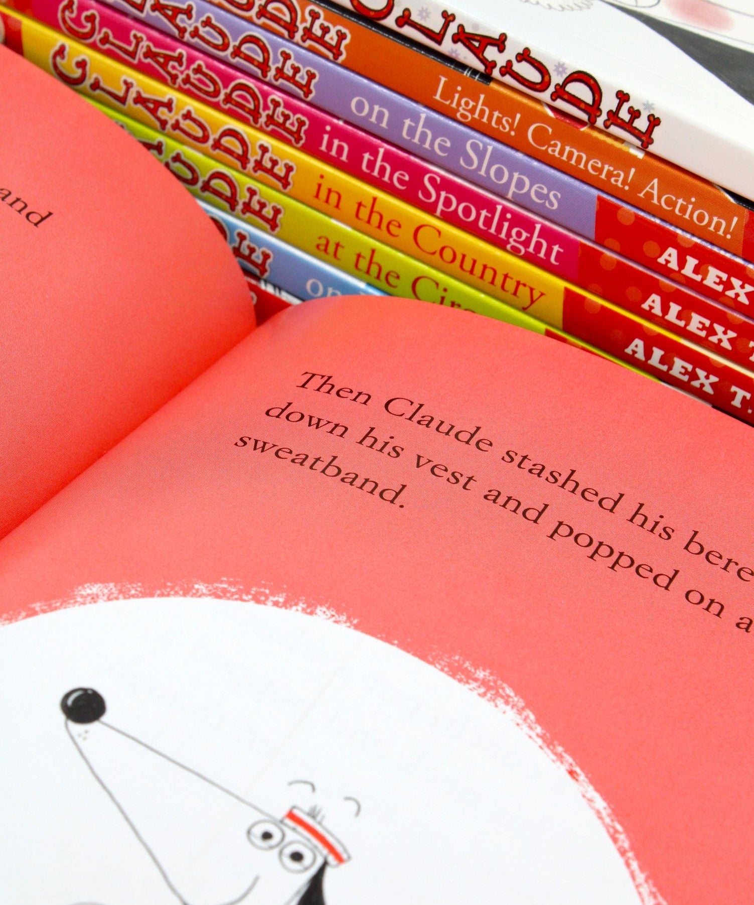 Photo of Claude A Rather Smashing Collection 9 Books Box Set Pages by Alex T. Smith 