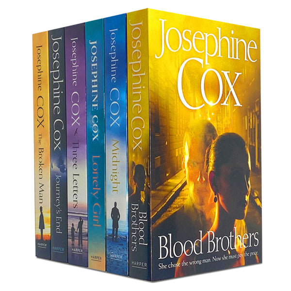 Josephine Cox 6 Books Collection Set, Blood Brothers, Midnight, Lonely Girl