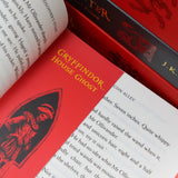 Harry Potter Gryffindor House Editions Paperback Set by J.K. Rowling 7 books Set (No Box)