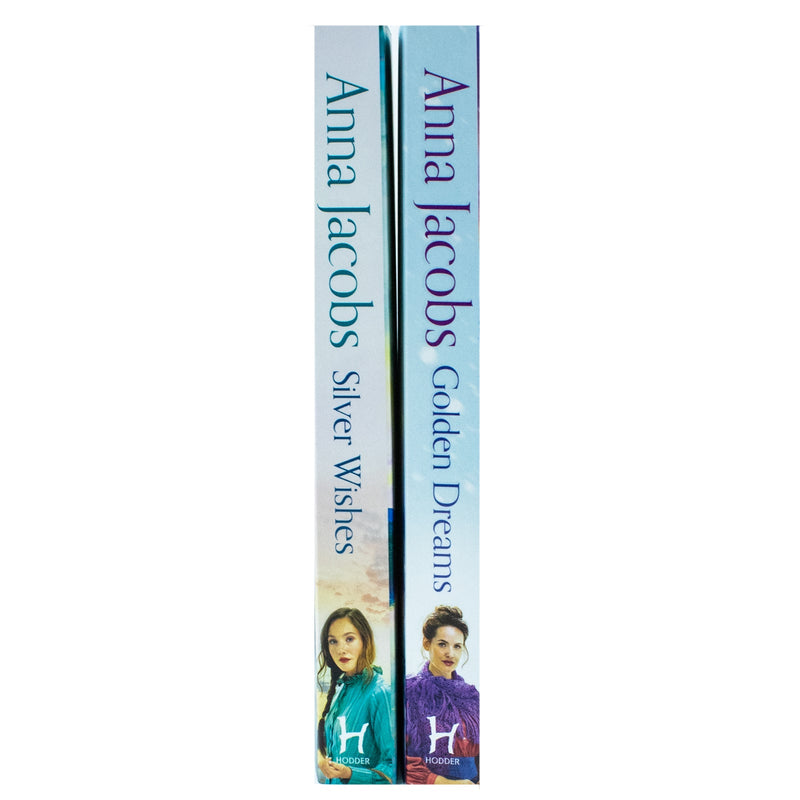 Anna Jacobs Jubilee Lake Series 2 Books Collection Set (Silver Wishes & Golden Dreams)