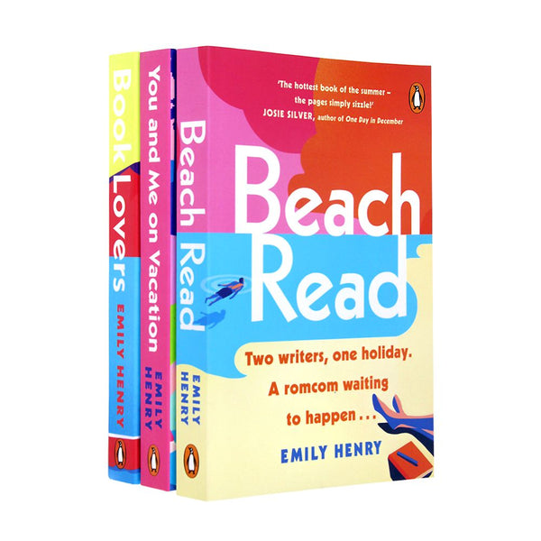 Emily Henry Collection 3 Books Set (Book Lovers, Beach Read, You and Me on Vacation)