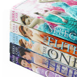 Kiera Cass The Selection Series 1-5 Book Set – Bestselling YA Dystopian Romance: The Selection, The Elite, The One, The Heir & The Crown for ages 12+