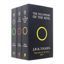 Photo of the Lord of The Rings Box Set by J.R.R. Tolkien on a White Background