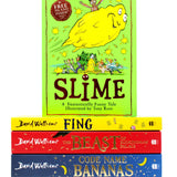 David Walliams Collection 5 Books Set (Fing, Slime, The Ice Monster, Code Name Bananas, The Beast of Buckingham Palace)