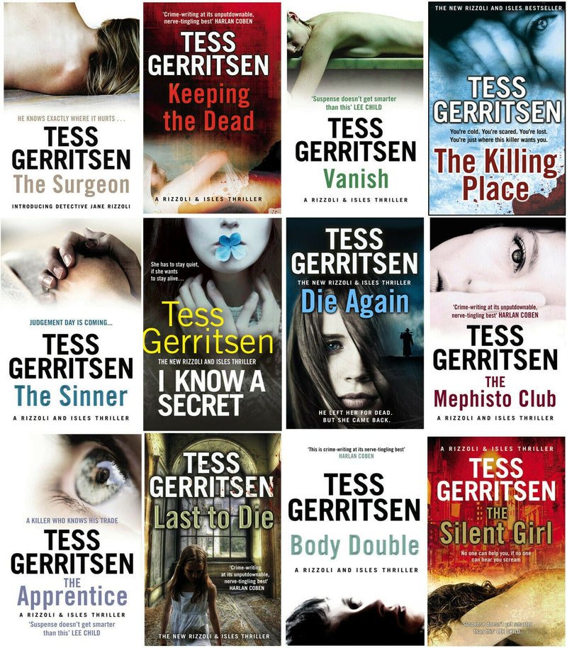 Tess Gerritsen Rizzoli And Isles Thriller 12 Books Collection Set Apprentice I Know A Secret Last ..