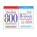 The Fast 800 & The 8-Week Blood Sugar Diet 2 Book Set Collection