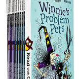 Read With Oxford Winnie and Wilbur Stage 5 & 6 – 12 Book Set | Fun & Educational Children's Stories by Laura Owen & Korky Paul | Perfect for 12+ Years