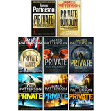James Patterson Private Series 1-8 Book Collection | Private, Private London, Private Games, Private Berlin & More| Thriller, Mystery, Crime, Suspense