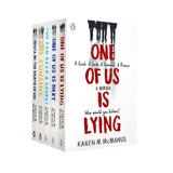 Photo of One Of Us Is Lying 5 Books Set by Karen McManus on a White Background