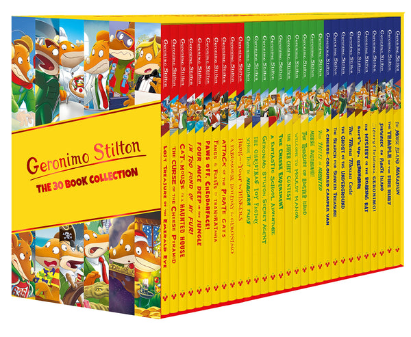 Geronimo Stilton The 30 Books Box Set Collection By Sweet Cherry Publishing