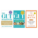 The Gut Makeover, Recipe Book By Jeannette Hyde & The Diet Myth By Tim Spector 3 Books Collection Set