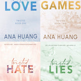 Twisted Series 4 Books Collection Set By Ana Huang  (Twisted Love, Twisted Games, Twisted Hate & Twisted Lies)
