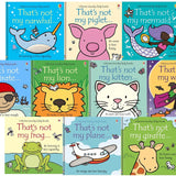 Usborne Thats Not My Toddlers 10 Books Collection Set Pack (Series 2) (Narwhal, Piglet, Mermaid, Pirate, Lion, Kitten, Witch, Frog, Plane, Giraffe)