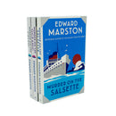 Ocean Liner Murder Mysteries Collection 3 Book Set By Edward Marston ( Murder on the Salsette, Murder on the Oceanic, Murder on the Celtic)