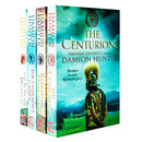 Damion Hunter 4 Books Collection Set (Centurions, Emperor's Games, Barbarian Princess, Border Wolves)