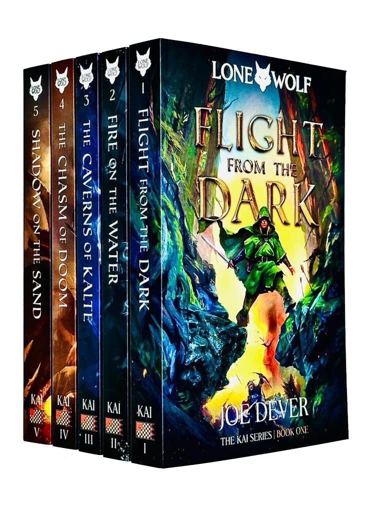 Lone Wolf Series Collection 5 Book Set By Joe Dever