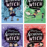 Diary of an Accidental Witch Collection 4 Book Set By Honor and Perdita Cargill