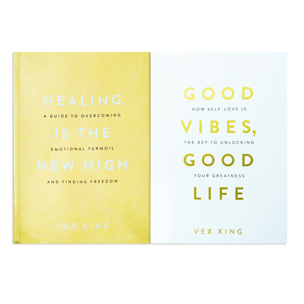 The Golden Vex King Collection 2 Books ( Healing is the New High, Good Vibes)