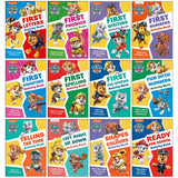 Paw Patrol Get Set for School – 12 Educational Activity Book Set for Kids | Phonics, Writing, Numbers, Spelling, Telling Time & Early Learning Fun