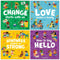 My First Behaviour and Manners Library 4 Books Collection Set by Sophie Beer (Change Starts With Us, Love Makes a Family, Kindness Makes Us Strong, How to Say Hello)