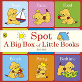 Spot: A Big Box of Little Books by Eric Hill – 9 Board Book Collection for Toddlers & Preschool Kids – Fun, Educational, Interactive Animal Stories