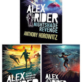 Alex Rider Series 3 Book Collection – Secret Weapon, Nightshade,& Nightshade Revenge –Thrilling Spy Adventure for Teen & Young Adult Readers