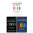 Thomas Erikson 3 books set ( Surrounded by Psychopaths, Surrounded by Idiots, Surrounded by Narcissists)