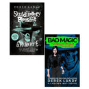 Skulduggery Pleasant Derek Landy Collection 2 Books Set (The Skulduggery Pleasant Grimoire, Bad Magic)