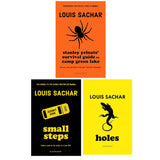 Louis Sachar The Holes Series 3 Books Collection Set(Holes, Stanley Yelnats' Survival Guide to Camp Green Lake , Small Steps)