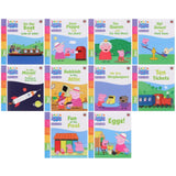 Learn with Peppa Phonics Level 1 and 2 Collection 20 Books Set By Peppa Pig (Tip Tip and Sit Sip, Sad and Tip a Pan, Got It! and Pips in a Pack, Ten Tickets, Fun at the Pool and More)