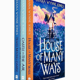 Diana Wynne Jones 3 Books Set Collection, House Of Many Ways, Castle In The Air, Howl's Moving Castle