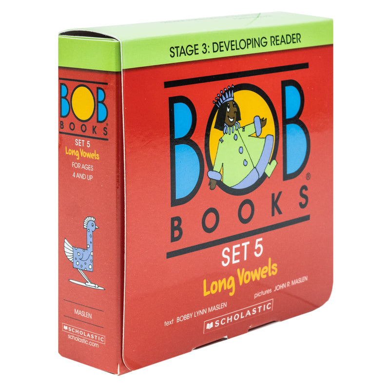 Bob Books Set 5: Long Vowels (Stage 3: Developing Readers) 8 Books Collection Set