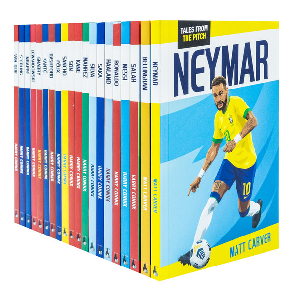 Tales from the Pitch Football Superstar Heroes 20 Books Collection Set By Harry Coninx & Matt Carver