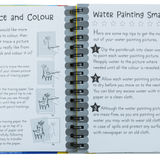 Magic Water Colouring Activity Collection 3 Book Set By Jenny Copper( Wheel & Steel Machines, Farm, Dinosaurs)