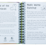 Magic Water Colouring Activity Collection 3 Book Set By Jenny Copper( Wheel & Steel Machines, Farm, Dinosaurs)