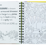 Magic Water Colouring Activity Collection 3 Book Set By Jenny Copper( Wheel & Steel Machines, Farm, Dinosaurs)