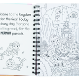 Magic Water Colouring Activity Collection 3 Book Set By Jenny Copper(Horses & Unicorns, Mermaids, Under the Sea)