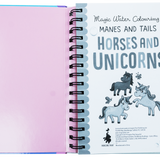 Magic Water Colouring Activity Collection 3 Book Set By Jenny Copper(Horses & Unicorns, Mermaids, Under the Sea)