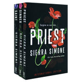 Sierra Simone Priest Trilogy – 3  Book Set | Steamy, Bestselling Romance Series for Adults: Priest, Sinner & Saint | Passion & Temptation