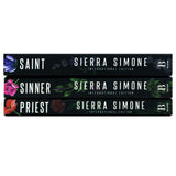 Sierra Simone Priest Trilogy – 3  Book Set | Steamy, Bestselling Romance Series for Adults: Priest, Sinner & Saint | Passion & Temptation