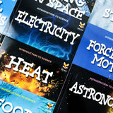 Children's Science Books | Beginner STEM 10 Book Set: Astronomy, Electricity, Food Chains, Forces, Heat, Storms, Sun, Moon & More (8+ years)