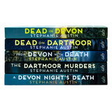 Devon Mysteries By Stephanie Austin 5 Books Collection Set (Dead in Devon, Dead on Dartmoor, From Devon with Death & More!)