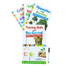 Let's Get Ready for School Wipe Clean Early Learning Activity 4 Book Set Inc Pen