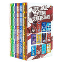 Football Young Superstars 12 Books Box Set (Jude Bellingham, Marcus Rashford, Phil Foden, Bukayo Saka, Kylian Mbappe, Erling Haaland, Jamal Musiala, Vinicius Junior)