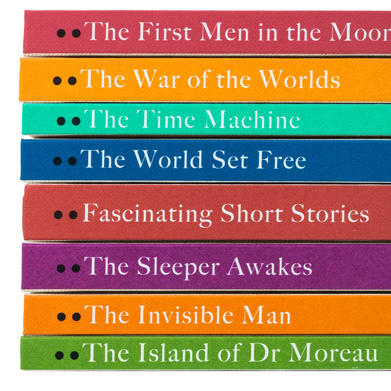 The Complete H. G Wells 8 Books Hardback Collection Set