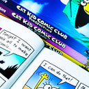 Cat Kid Comic Club Series Collection 4 Books Set By Dav Pilkey (Cat Kid Comic Club, Perspectives, On Purpose, Collaborations)