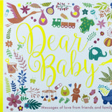 Dear Baby: Messages for Baby Keepsake Book (Hardback) – Baby Shower Guest Book & Newborn Memory Journal