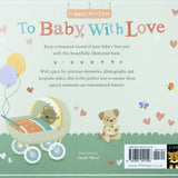 To Baby With Love : A baby record book (Hardback)